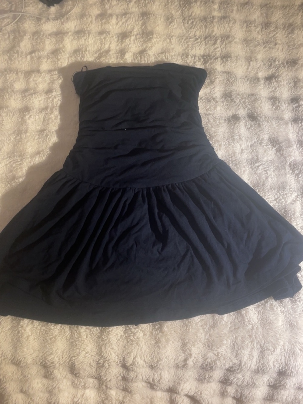 Garage mini ruffled dress